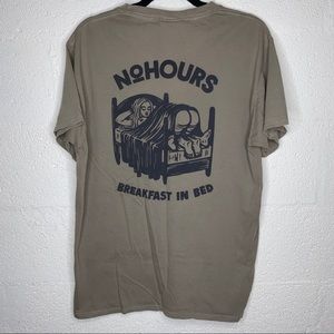 NO HOURS IN BED SHORT SLEEVE TEE - Dolls Kill